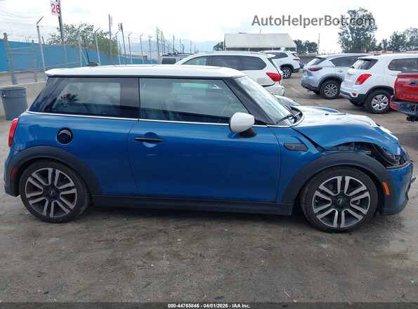 WMW53DH04P2T55886 2023 MINI HARDTOP Blue უკანა სალონის ხედი
