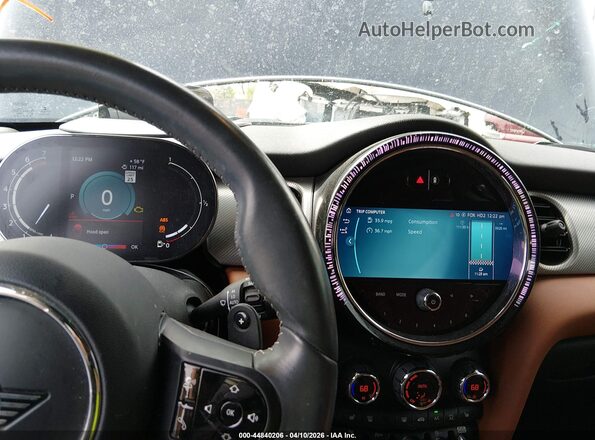 WMW53DH05P2T17549 2023 MINI HARDTOP Blue Vista de los asientos traseros