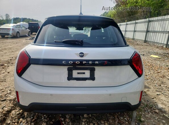 WMW53GD03T2Y08655 2026 MINI COOPER White Widok z tyłu