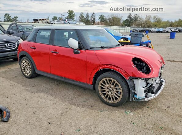 WMW53GD07S2X52458 2025 MINI COOPER Красный Передняя правая четверть