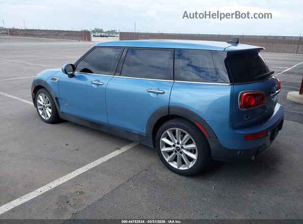 WMWLU1C5XH2C41580 2017 MINI CLUBMAN Синий Задняя левая четверть