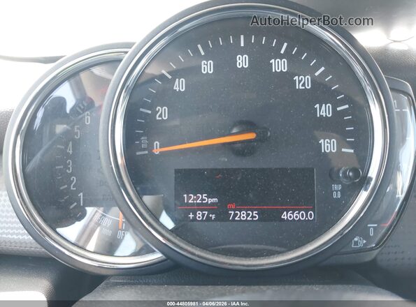 WMWXR3C09L2M62077 2020 MINI HARDTOP White უკანა სავარძლების ხედი