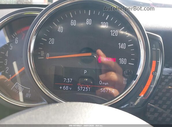 WMWXU3C52K2H55184 2019 MINI HARDTOP Gray უკანა სავარძლების ხედი