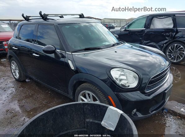 WMWZB3C50GWR48784 2016 MINI COUNTRYMAN Черный Передняя правая четверть
