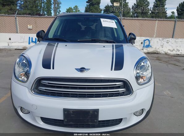 WMWZB3C51GWR48339 2016 MINI COUNTRYMAN White Vista frontal