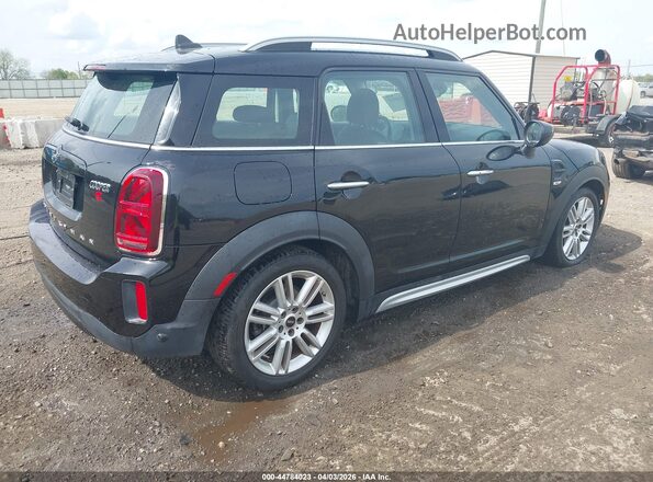 WMZ23BR03N3N53441 2022 MINI COUNTRYMAN Черный Задняя правая четверть