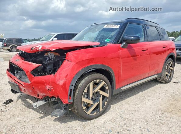 WMZ23GA08T7T82989 2026 MINI COUNTRYMAN Красный Передняя левая четверть