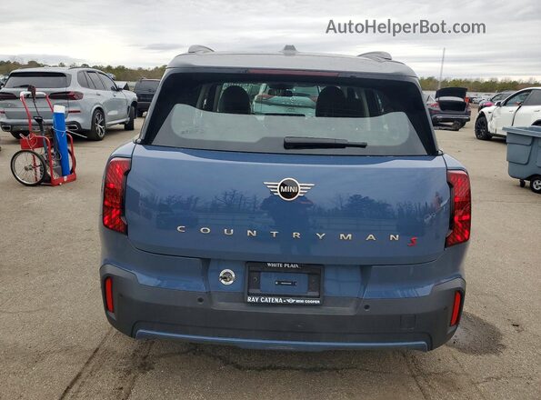 WMZ23GA09S7S03499 2025 MINI COUNTRYMAN Blue Widok z tyłu