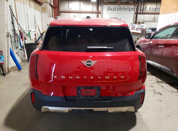 WMZ23GA09S7S76839 2025 MINI COUNTRYMAN Красный Вид сзади