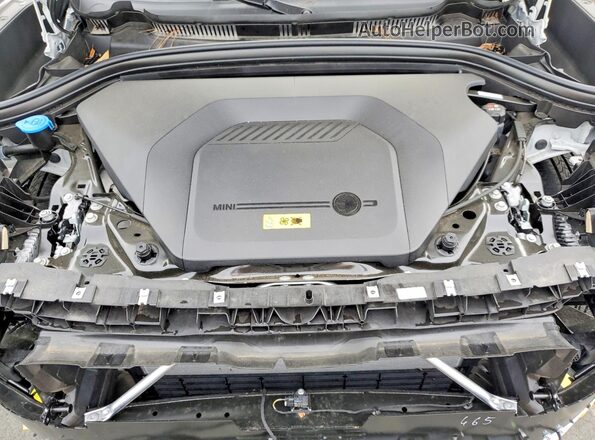 WMZ53GA09S7R41803 2025 MINI COUNTRYMAN Белый Вид задней части салона