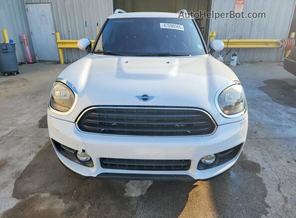 WMZYS7C31J3F44389 2018 MINI COOPER Белый Вид спереди