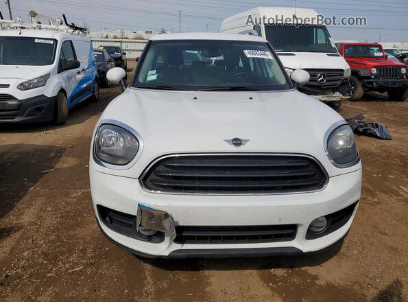 WMZYS7C53K3F46020 2019 MINI COOPER Белый Вид спереди