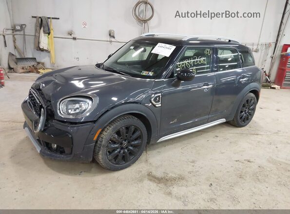 WMZYT5C31H3D81092 2017 MINI COUNTRYMAN Серый Передняя левая четверть