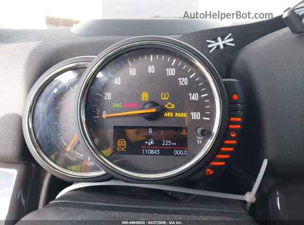 WMZYU7C44J3B86157 2018 MINI E COUNTRYMAN Серый Вид задних сидений