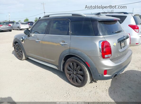 WMZYU7C44J3B86157 2018 MINI E COUNTRYMAN Серый Задняя левая четверть