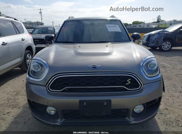 WMZYU7C44J3B86157 2018 MINI E COUNTRYMAN Серый Вид задней части салона