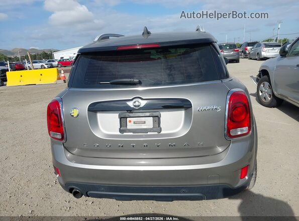 WMZYU7C44J3B86157 2018 MINI E COUNTRYMAN Серый 