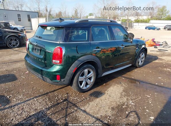 WMZYV5C32H3E02266 2017 MINI COUNTRYMAN Green Tył prawy