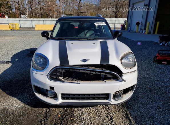 WMZYV5C54K3F57703 2019 MINI COOPER Белый Вид спереди