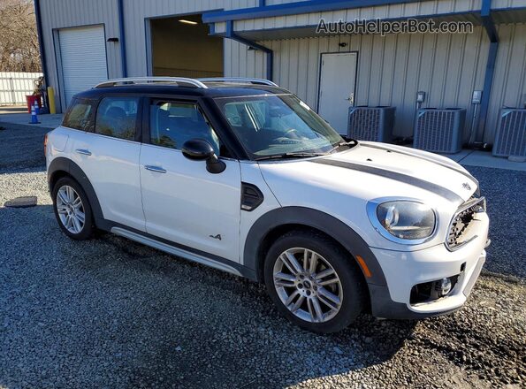 WMZYV5C54K3F57703 2019 MINI COOPER Белый Передняя правая четверть