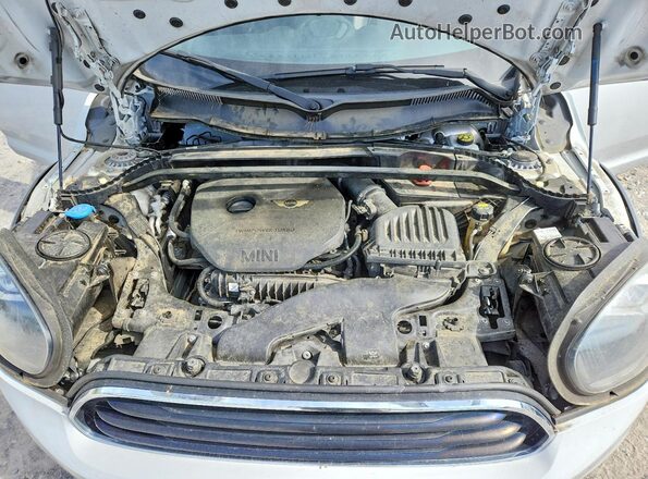 WMZYV5C58K3F57929 2019 MINI COOPER Белый Вид задней части салона