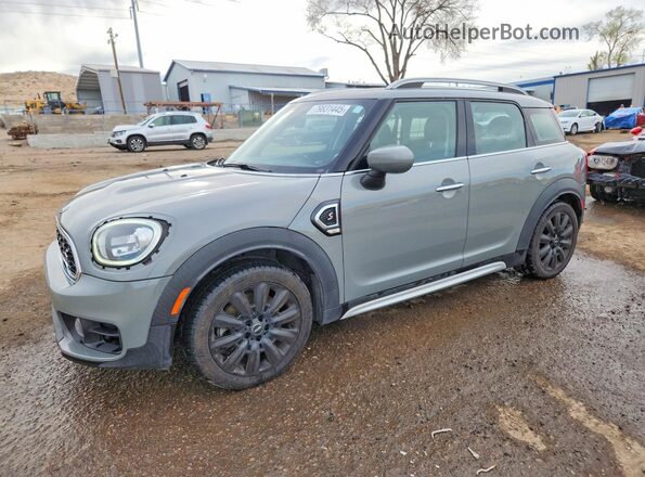 WMZYX1C01L3M18523 2020 MINI COOPER Gray Vista tres cuartos delantera izquierda
