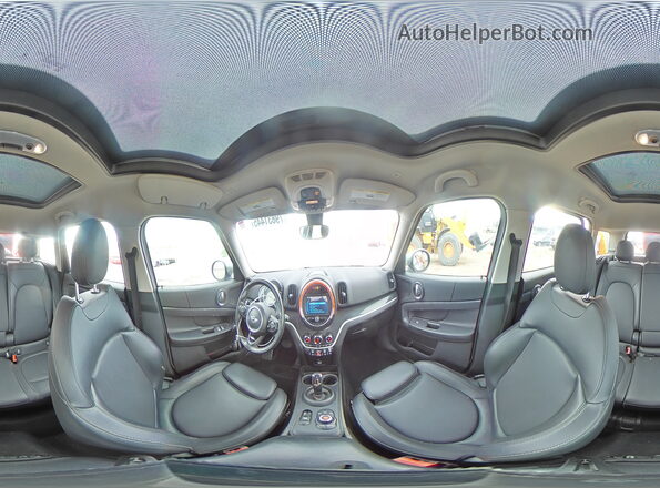 WMZYX1C01L3M18523 2020 MINI COOPER Gray Vista de la etiqueta del VIN