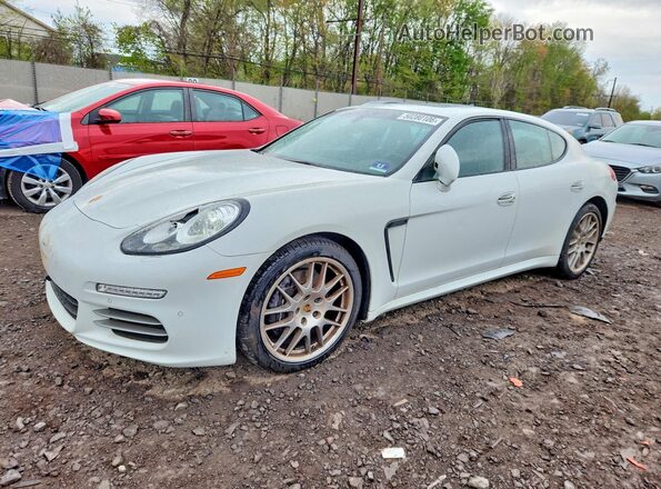 WP0AA2A71GL005144 2016 PORSCHE PANAMERA White Vista tres cuartos delantera izquierda