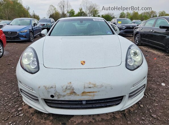 WP0AA2A71GL005144 2016 PORSCHE PANAMERA White Vista frontal