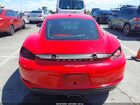 2018 Porsche 718 Cayman   Red vin: WP0AA2A82JK260357