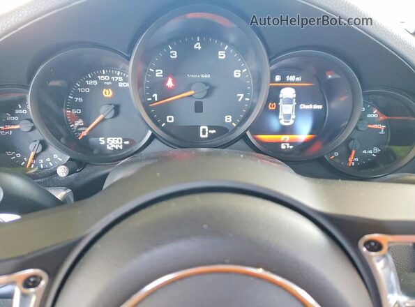WP0AA2A92JS105980 2018 PORSCHE 911 Silver Widok zestawu wskaźników