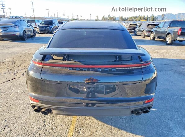 WP0AA2YA0SL001550 2025 PORSCHE PANAMERA Черный Вид сзади