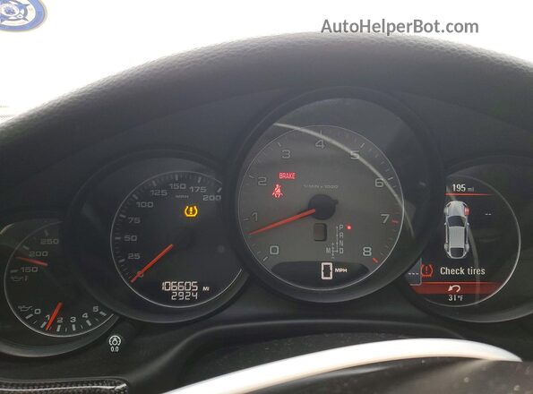 WP0AB2A79GL050538 2016 PORSCHE PANAMERA Black Widok zestawu wskaźników