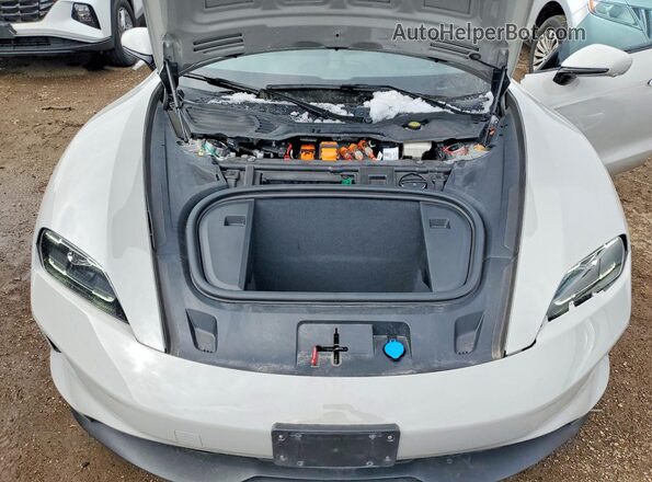 WP0AB2Y13SSA40686 2025 PORSCHE TAYCAN Серый Вид задней части салона