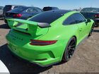2018 Porsche 911 Gt3 Green vin: WP0AC2A95JS175760