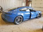 2022 Porsche Taycan Turbo Синий vin: WP0AC2Y16NSA54096