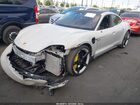 2022 Porsche Taycan Turbo/turbo S Gray vin: WP0AC2Y19NSA54500