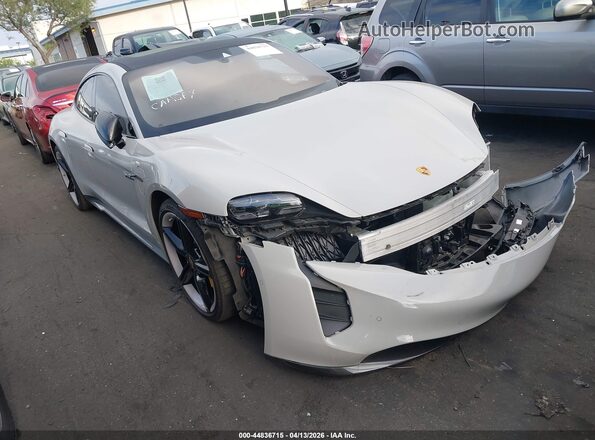 WP0AC2Y19NSA54500 2022 PORSCHE TAYCAN Gray წინა მარჯვენა