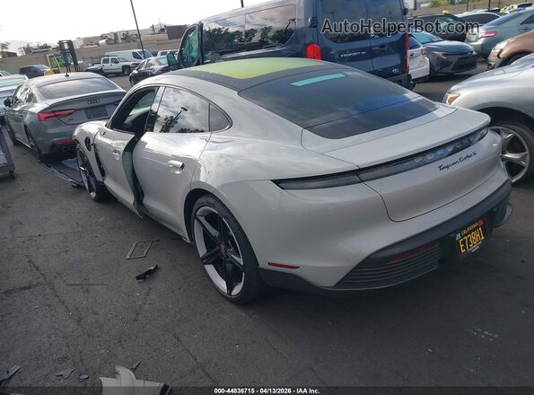 WP0AC2Y19NSA54500 2022 PORSCHE TAYCAN Gray უკანა მარცხენა