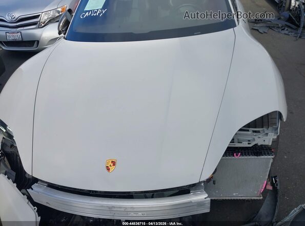 WP0AC2Y19NSA54500 2022 PORSCHE TAYCAN Gray უკანა ხედი