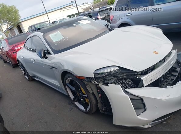 WP0AC2Y19NSA54500 2022 PORSCHE TAYCAN Gray სალონის 360-გრადუსიანი ხედი