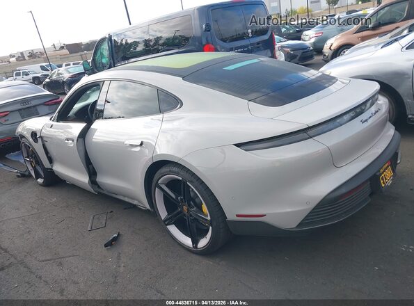 WP0AC2Y19NSA54500 2022 PORSCHE TAYCAN Gray 