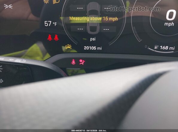 WP0AC2Y19NSA54500 2022 PORSCHE TAYCAN Gray 