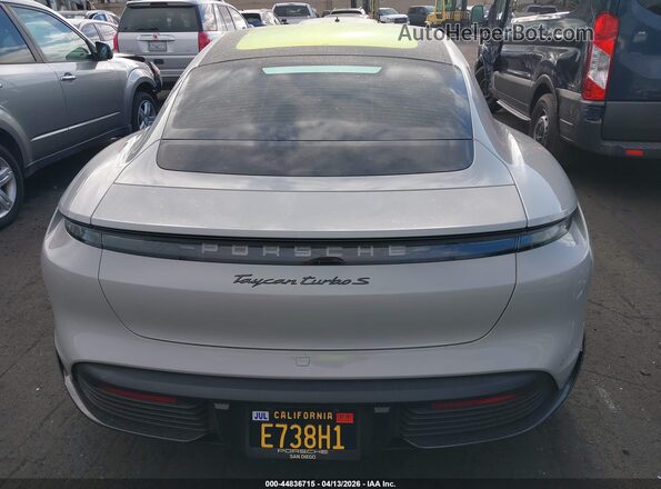 WP0AC2Y19NSA54500 2022 PORSCHE TAYCAN Gray 