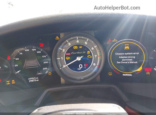 WP0AD2A95MS258672 2021 PORSCHE 911 Silver Вид задніх сидінь