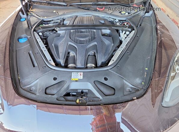 WP0AE2A79PL120076 2023 PORSCHE PANAMERA Maroon Vista interior trasera
