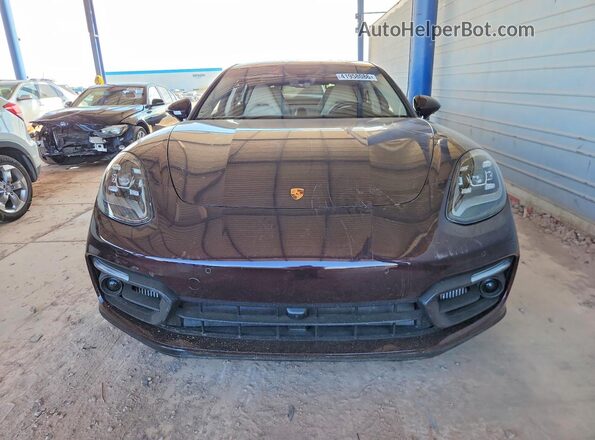WP0AE2A79PL120076 2023 PORSCHE PANAMERA Maroon Vista frontal