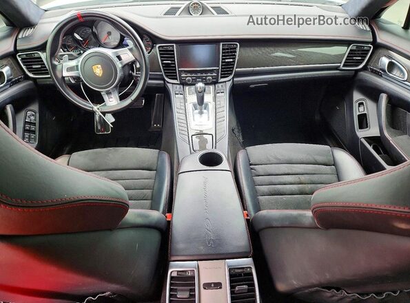 WP0AF2A78GL081896 2016 PORSCHE PANAMERA White Widok deski rozdzielczej