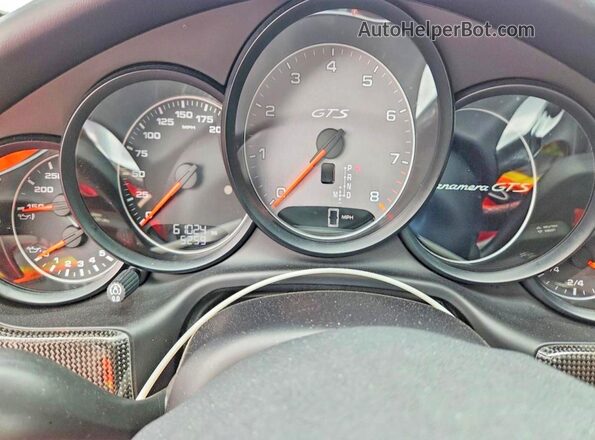 WP0AF2A78GL081896 2016 PORSCHE PANAMERA White Widok zestawu wskaźników