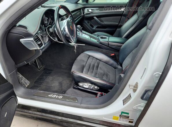 WP0AF2A78GL081896 2016 PORSCHE PANAMERA White Widok wnętrza z przodu